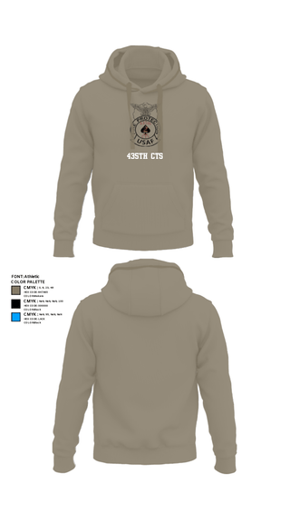 Hoodie, 435th CTS, Air Force, Teamtime, Team time, sublimation, custom sports apparel, team uniforms, spirit wear, spiritwear, sports uniforms, custom shirts, team store, custom team store, fundraiser sports, apparel fundraiser