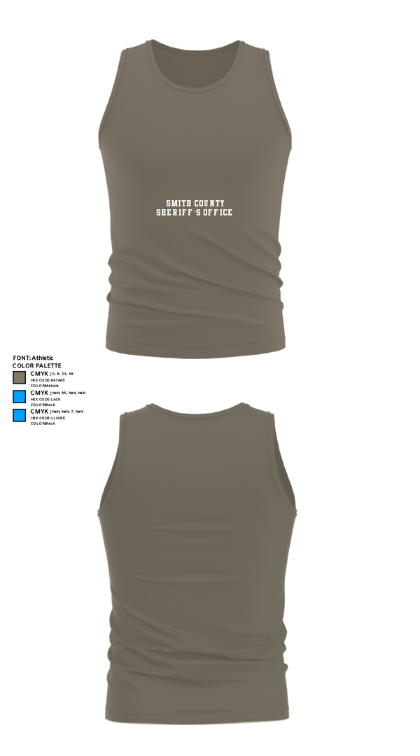 Tank Top, Smith County Sheriff’s Office, Police, Teamtime, Team time, sublimation, custom sports apparel, team uniforms, spirit wear, spiritwear, sports uniforms, custom shirts, team store, custom team store, fundraiser sports, apparel fundraiser