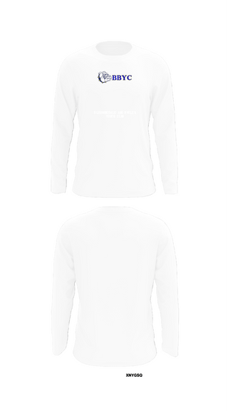 Long Sleeve Performance Shirt, Bloomingdale And Butler Youth Club, Football, Teamtime, Team time, sublimation, custom sports apparel, team uniforms, spirit wear, spiritwear, sports uniforms, custom shirts, team store, custom team store, fundraiser sports, apparel fundraiser