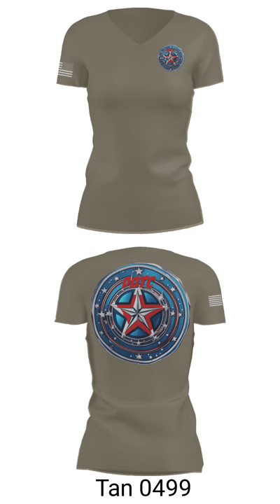 Defenders of the Coast 55922542 Women's Short Sleeve V-neck Shirt - 68
