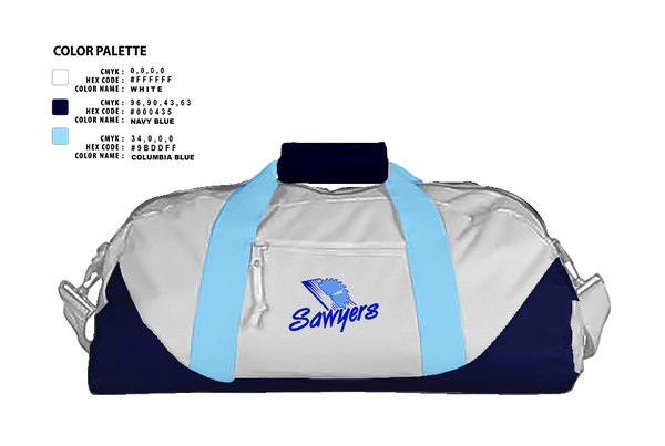 Duffle Bag, Saugerties High School Golf, Golf, Teamtime, Team time, sublimation, custom sports apparel, team uniforms, spirit wear, spiritwear, sports uniforms, custom shirts, team store, custom team store, fundraiser sports, apparel fundraiser