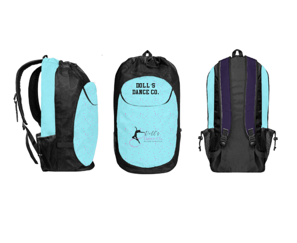 Gear Bag, Doll’s Dance Co., , Teamtime, Team time, sublimation, custom sports apparel, team uniforms, spirit wear, spiritwear, sports uniforms, custom shirts, team store, custom team store, fundraiser sports, apparel fundraiser
