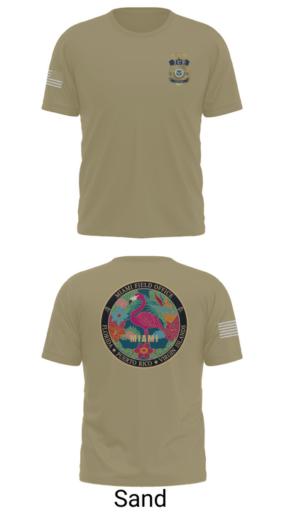 Criminal Apprehension Program 50109474 Old School Cotton Feel Shirt - 86