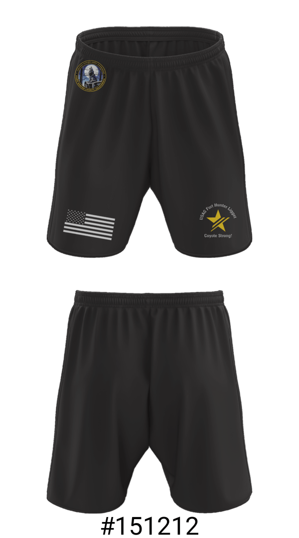 Athletic Shorts With Pockets, USAG Fort Hunter Liggett, Army, Teamtime, Team time, sublimation, custom sports apparel, team uniforms, spirit wear, spiritwear, sports uniforms, custom shirts, team store, custom team store, fundraiser sports, apparel fundraiser