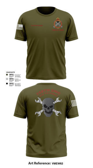 Short Sleeve Performance Shirt, 758th SMC, Army, Teamtime, Team time, sublimation, custom sports apparel, team uniforms, spirit wear, spiritwear, sports uniforms, custom shirts, team store, custom team store, fundraiser sports, apparel fundraiser