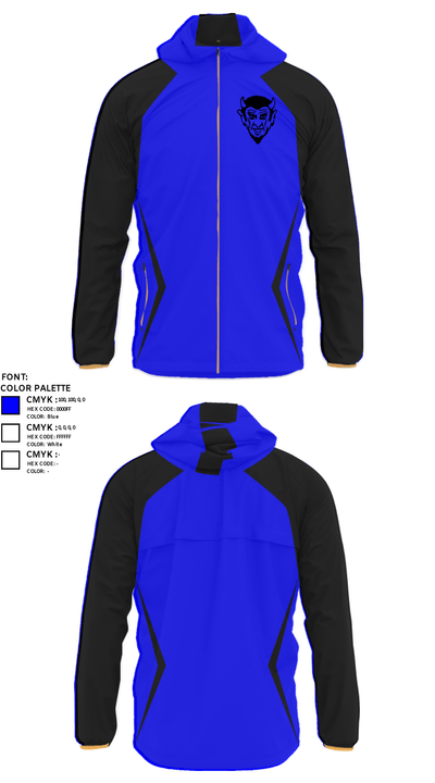 Quincy Senior High School Track 86814708 Windbreaker - 25