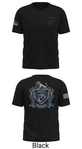 Old School Cotton Feel Shirt, MHS MCJROTC, Marines, Teamtime, Team time, sublimation, custom sports apparel, team uniforms, spirit wear, spiritwear, sports uniforms, custom shirts, team store, custom team store, fundraiser sports, apparel fundraiser