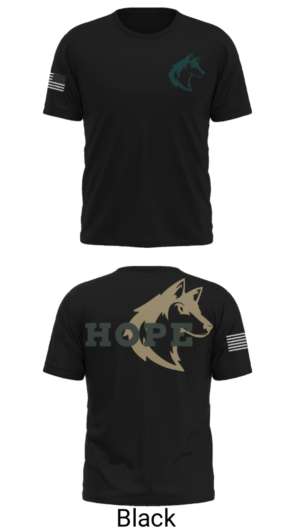 Short Sleeve Performance Shirt, Hope Christian Middle School Cheer, Cheer, Teamtime, Team time, sublimation, custom sports apparel, team uniforms, spirit wear, spiritwear, sports uniforms, custom shirts, team store, custom team store, fundraiser sports, apparel fundraiser