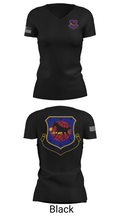 167th air wing 60974833 Women's Short Sleeve V-neck Shirt - 28