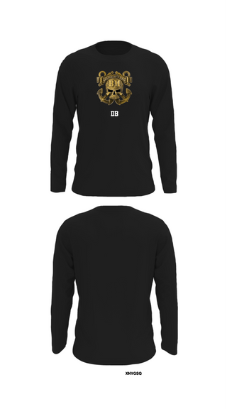 Long Sleeve Performance Shirt, DB, Navy, Teamtime, Team time, sublimation, custom sports apparel, team uniforms, spirit wear, spiritwear, sports uniforms, custom shirts, team store, custom team store, fundraiser sports, apparel fundraiser