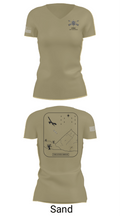 STAC, 389th MI BN (SO)(A) 69647578 Women's Short Sleeve V-neck Shirt - 88