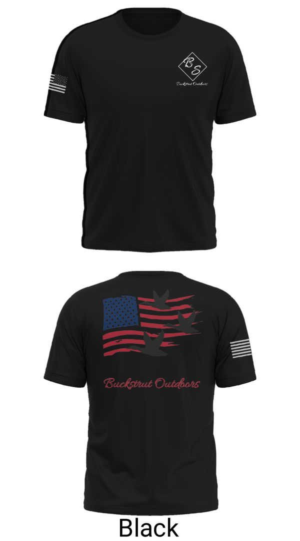 Short Sleeve Performance Shirt, Buckstrut OutdoorsBuckstrut Outdoors, , Teamtime, Team time, sublimation, custom sports apparel, team uniforms, spirit wear, spiritwear, sports uniforms, custom shirts, team store, custom team store, fundraiser sports, apparel fundraiser