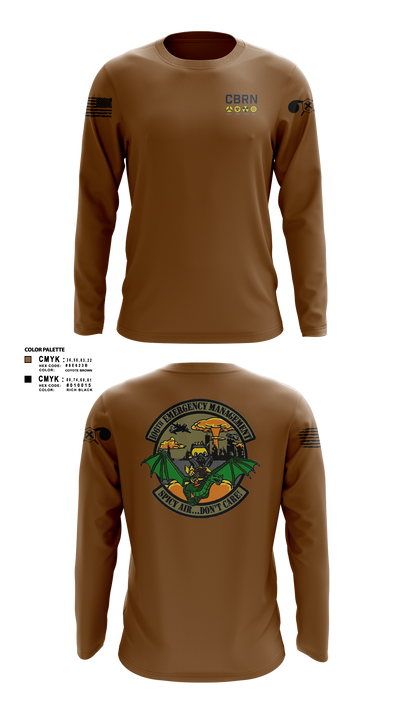 106 Emergency Management 35910361 Long Sleeve Performance Shirt 121