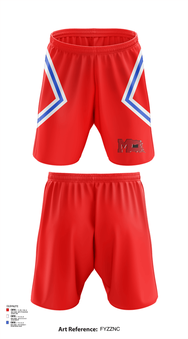 Athletic Shorts With Pockets, Marion High School Cheer, Cheer, Teamtime, Team time, sublimation, custom sports apparel, team uniforms, spirit wear, spiritwear, sports uniforms, custom shirts, team store, custom team store, fundraiser sports, apparel fundraiser