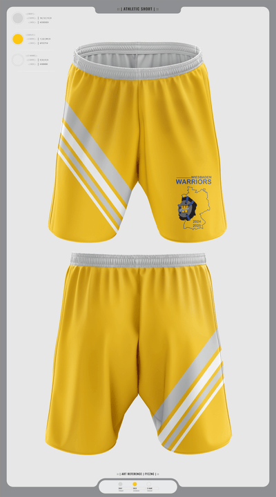 Wiesbaden warriors 36556050 Athletic Shorts With Pockets - 8