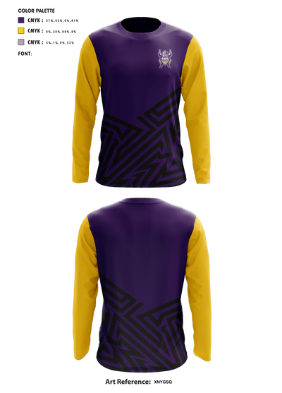 Valencia High School Basketball 51770721 Long Sleeve Performance Shirt - 39