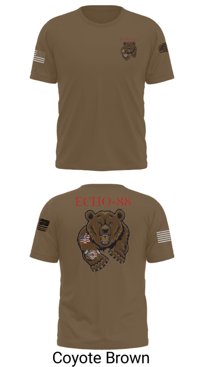 ECHO-88 83597069 Short Sleeve Performance Shirt - 16
