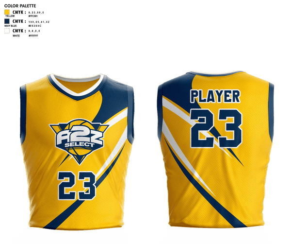 Mens Reversible Basketball Jersey, A2Z Select, Men's Basketball, Teamtime, Team time, sublimation, custom sports apparel, team uniforms, spirit wear, spiritwear, sports uniforms, custom shirts, team store, custom team store, fundraiser sports, apparel fundraiser
