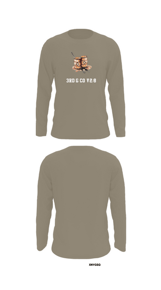 Long Sleeve Performance Shirt, 3rd G Co v2/8, Marines, Teamtime, Team time, sublimation, custom sports apparel, team uniforms, spirit wear, spiritwear, sports uniforms, custom shirts, team store, custom team store, fundraiser sports, apparel fundraiser