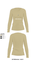 Criminal Investigation 3938601 Women's Long Sleeve V-neck Shirt - 78