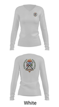 Triple Threat 22413242 Women's Long Sleeve V-neck Shirt - 6