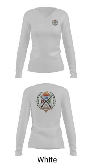 Women's Long Sleeve Vneck Shirt, Triple Threat, Spirit Store, Teamtime, Team time, sublimation, custom sports apparel, team uniforms, spirit wear, spiritwear, sports uniforms, custom shirts, team store, custom team store, fundraiser sports, apparel fundraiser
