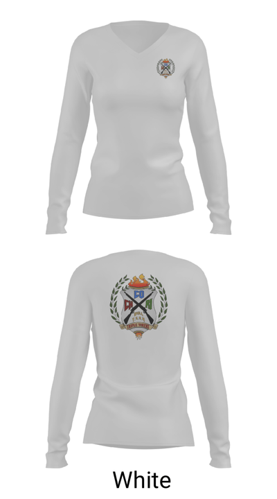 Triple Threat 22413242 Women's Long Sleeve V-neck Shirt - 6