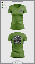 Gang Unit 10154965 Women's Short Sleeve V-neck Shirt - 2