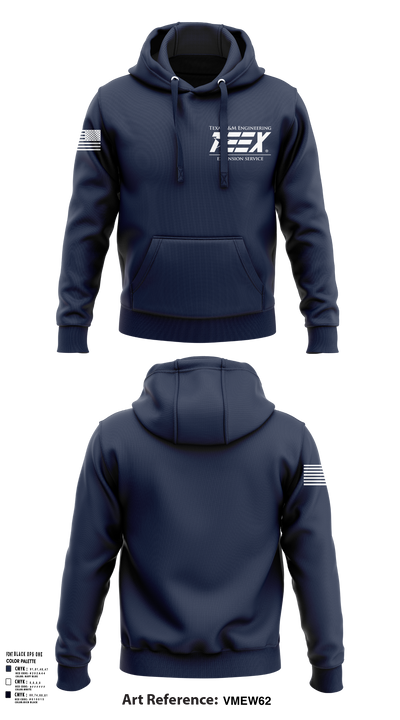 TEEX Rescue 86424683 Hoodie - 121