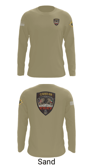 Long Sleeve Performance Shirt, CSSD 28, Marines, Teamtime, Team time, sublimation, custom sports apparel, team uniforms, spirit wear, spiritwear, sports uniforms, custom shirts, team store, custom team store, fundraiser sports, apparel fundraiser