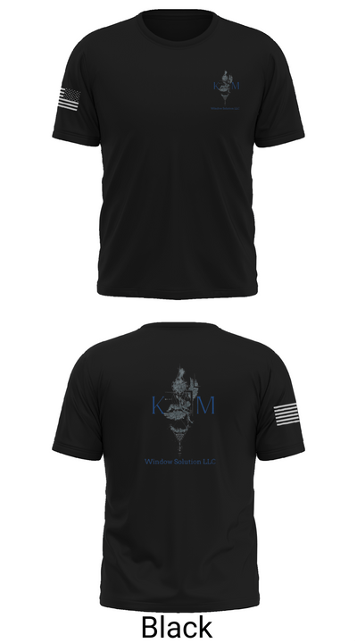 K&M window solutions llc 44492171 Short Sleeve Performance Shirt - 30