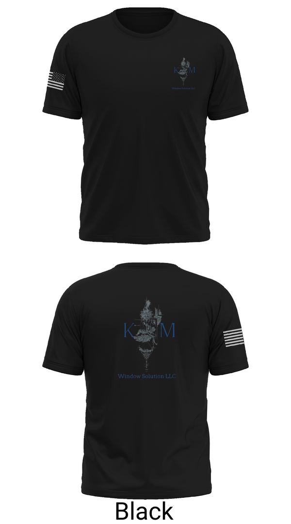 Short Sleeve Performance Shirt, K&M window solutions llc, , Teamtime, Team time, sublimation, custom sports apparel, team uniforms, spirit wear, spiritwear, sports uniforms, custom shirts, team store, custom team store, fundraiser sports, apparel fundraiser