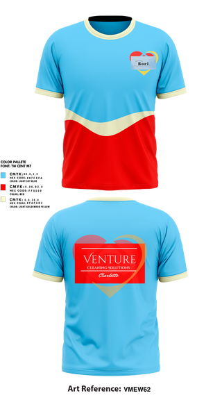 Short Sleeve Performance Shirt, Venture cleaning solutions, , Teamtime, Team time, sublimation, custom sports apparel, team uniforms, spirit wear, spiritwear, sports uniforms, custom shirts, team store, custom team store, fundraiser sports, apparel fundraiser