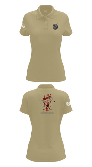 Womens Short Sleeve Performance Polo, Bounty hunters, , Teamtime, Team time, sublimation, custom sports apparel, team uniforms, spirit wear, spiritwear, sports uniforms, custom shirts, team store, custom team store, fundraiser sports, apparel fundraiser