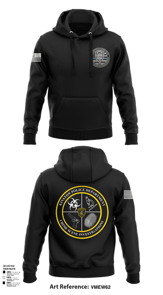 Hoodie, CID, Police, Teamtime, Team time, sublimation, custom sports apparel, team uniforms, spirit wear, spiritwear, sports uniforms, custom shirts, team store, custom team store, fundraiser sports, apparel fundraiser