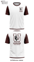 Uvalde sports medicine 59679875 Short Sleeve Performance Shirt - 41