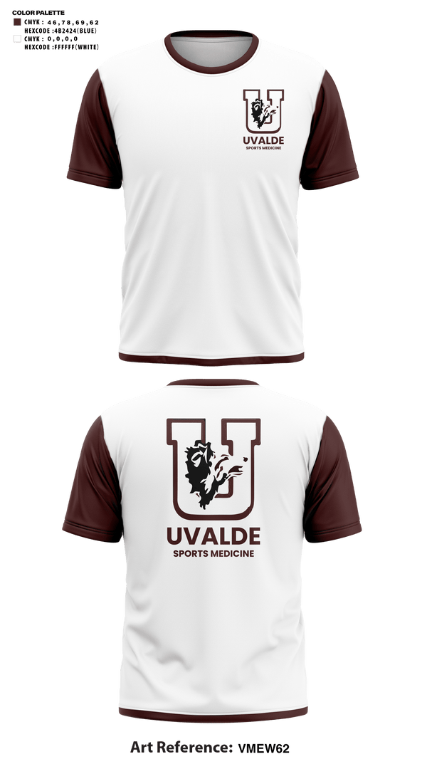 Short Sleeve Performance Shirt, Uvalde sports medicine, , Teamtime, Team time, sublimation, custom sports apparel, team uniforms, spirit wear, spiritwear, sports uniforms, custom shirts, team store, custom team store, fundraiser sports, apparel fundraiser