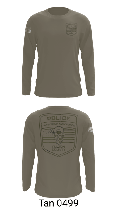 Fulton County Anti-Crime Task Force 27594594 Long Sleeve Performance Shirt - 63
