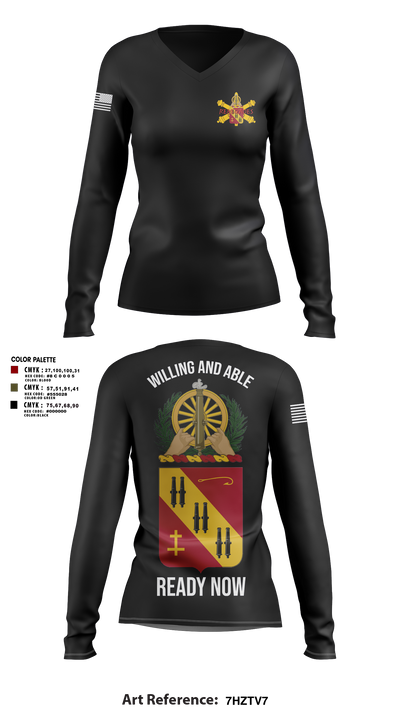 4-5 ADA 78565331 Women's Long Sleeve V-neck Shirt - 107