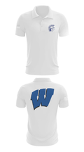 James B Hunt High School Football 49047350 Short Sleeve Performance Polo - 9