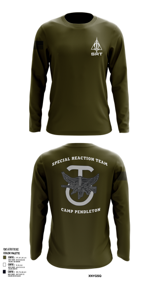 Long Sleeve Performance Shirt, Special Reaction Team, Marines, Teamtime, Team time, sublimation, custom sports apparel, team uniforms, spirit wear, spiritwear, sports uniforms, custom shirts, team store, custom team store, fundraiser sports, apparel fundraiser