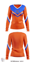 Riverton High School Cheer 28834057 Women's Long Sleeve V-neck Shirt - 119