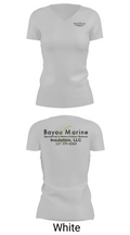 Bayou Marine Insulation, LLC 25928078 Women's Short Sleeve V-neck Shirt - 19