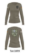 4./401 PzGrenBtl 62618383 Women's Long Sleeve V-neck Shirt - 77