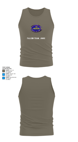 Tank Top, Falcon Team, JMRC, Army, Teamtime, Team time, sublimation, custom sports apparel, team uniforms, spirit wear, spiritwear, sports uniforms, custom shirts, team store, custom team store, fundraiser sports, apparel fundraiser