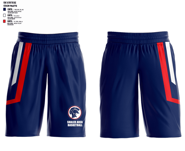 Mens Basketball Shorts, Shaler Area Elementary Basketball Association, Men's Basketball, Teamtime, Team time, sublimation, custom sports apparel, team uniforms, spirit wear, spiritwear, sports uniforms, custom shirts, team store, custom team store, fundraiser sports, apparel fundraiser