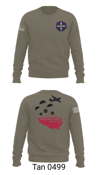Crew Neck Sweatshirt, 909th HR Company, Army, Teamtime, Team time, sublimation, custom sports apparel, team uniforms, spirit wear, spiritwear, sports uniforms, custom shirts, team store, custom team store, fundraiser sports, apparel fundraiser