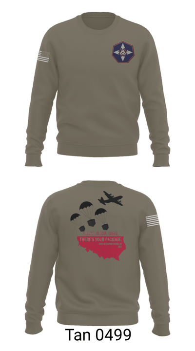 909th HR Company 6800651 Crew Neck Sweatshirt - 65