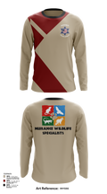 Nuisance Wildlife Specialist 50727946 Long Sleeve Performance Shirt - 123