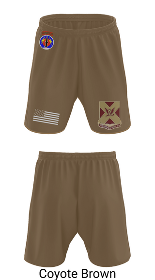 Athletic Shorts With Pockets, 4/9 Field Artillery 56 Command (Pershing), Army, Teamtime, Team time, sublimation, custom sports apparel, team uniforms, spirit wear, spiritwear, sports uniforms, custom shirts, team store, custom team store, fundraiser sports, apparel fundraiser